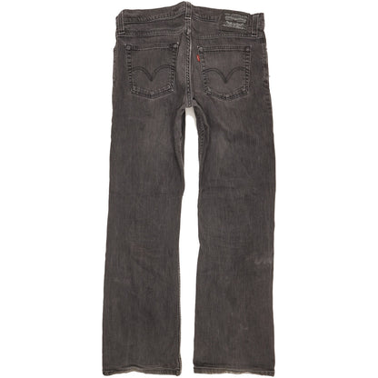 Levi's 527 Men Grey Bootcut Slim Stretch Jeans W34 L32