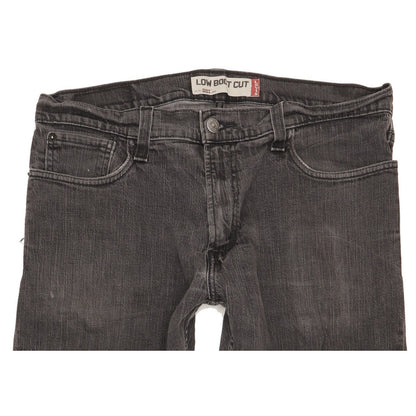 Levi's 527 Men Grey Bootcut Slim Stretch Jeans W34 L32