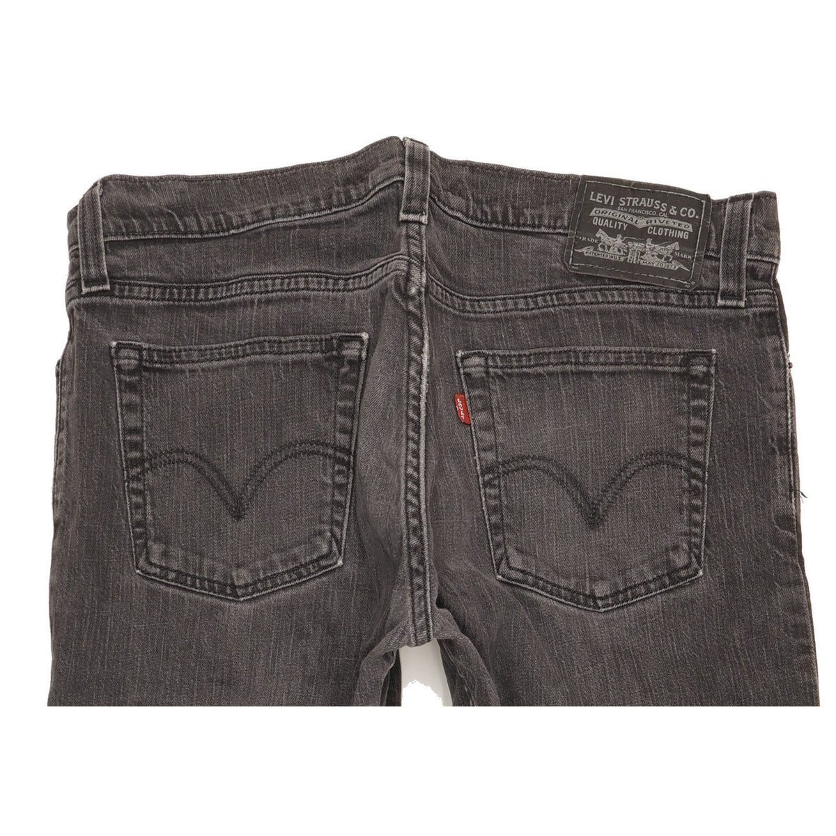 Levi's 527 Men Grey Bootcut Slim Stretch Jeans W34 L32
