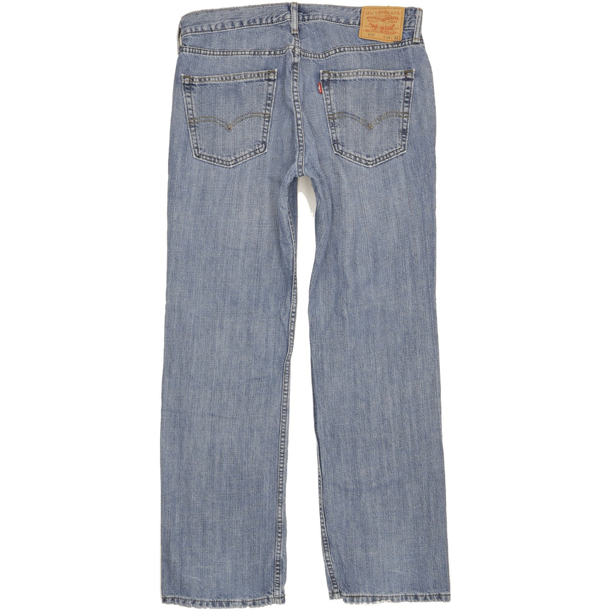 Levi's 559 Men Blue Straight Relaxed Jeans W34 L32