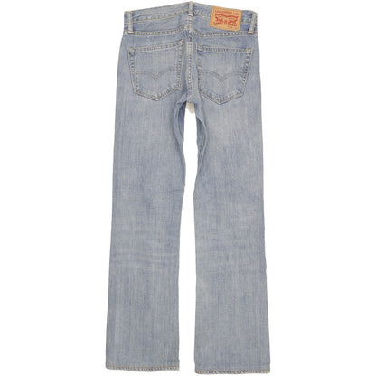 Levi's 527 Men Blue Bootcut Slim Jeans W28 L31