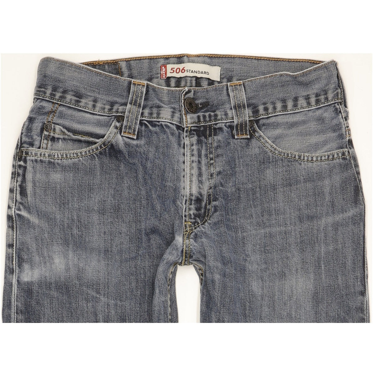 Levi's 506 Men Blue Straight Regular Jeans W32 L32