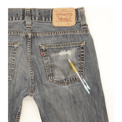 Levi's 506 Men Blue Straight Regular Jeans W32 L32