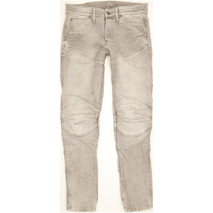 G-Star 5620 3D Men Grey Tapered Slim Stretch Jeans W30 L32