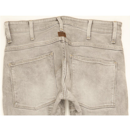G-Star 5620 3D Men Grey Tapered Slim Stretch Jeans W30 L32