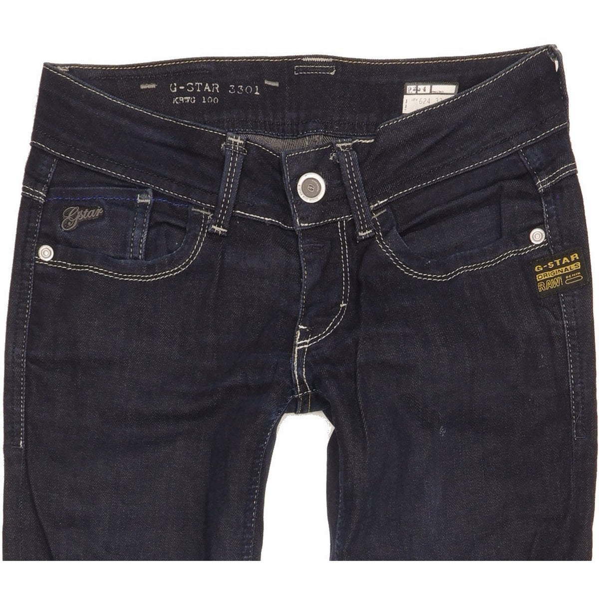 G-Star Lynn Women Navy Skinny Slim Stretch Jeans W25 L33