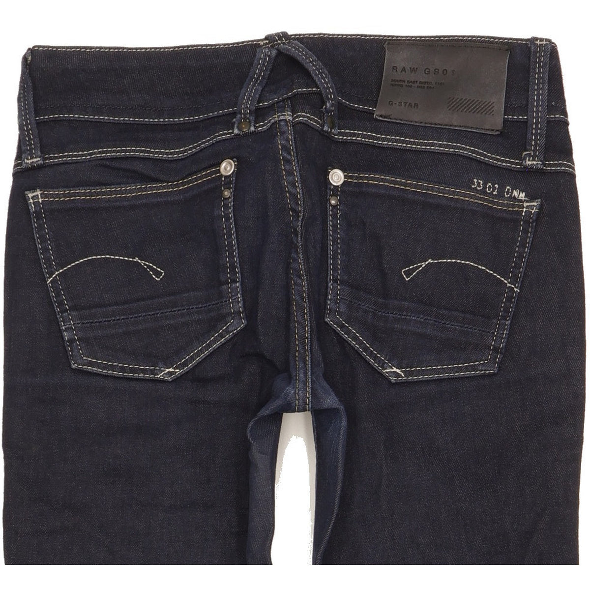 G-Star Lynn Women Navy Skinny Slim Stretch Jeans W25 L33