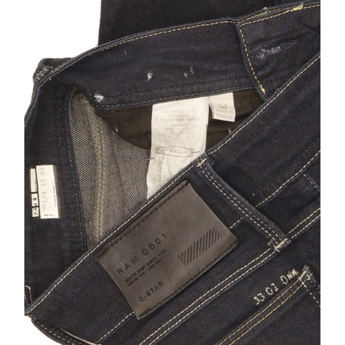 G-Star Lynn Women Navy Skinny Slim Stretch Jeans W25 L33