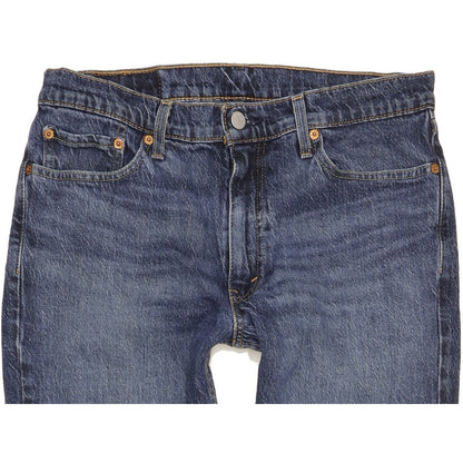 Levi's 511 Men Blue Straight Slim Stretch Jeans W33 L31
