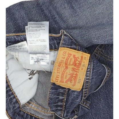 Levi's 511 Men Blue Straight Slim Stretch Jeans W33 L31