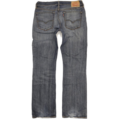 Levi's 527 Men Blue Bootcut Slim Jeans W36 L34