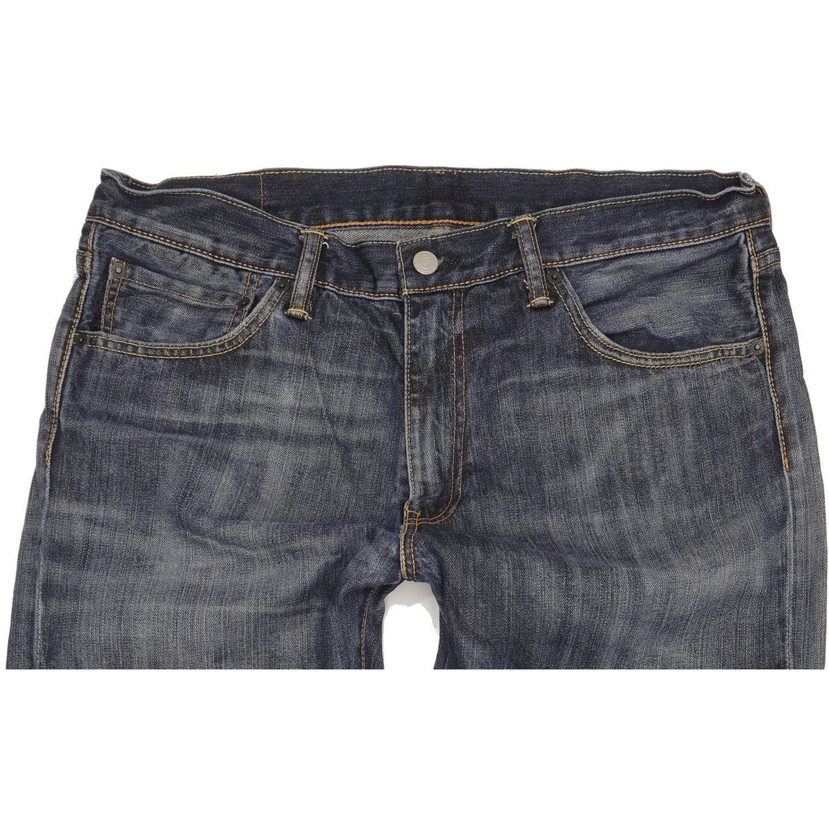 Levi's 527 Men Blue Bootcut Slim Jeans W36 L34