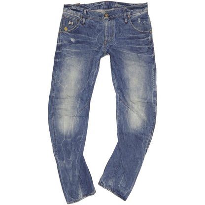 G-Star Arc 3D Men Blue Straight Slim Jeans W34 L32