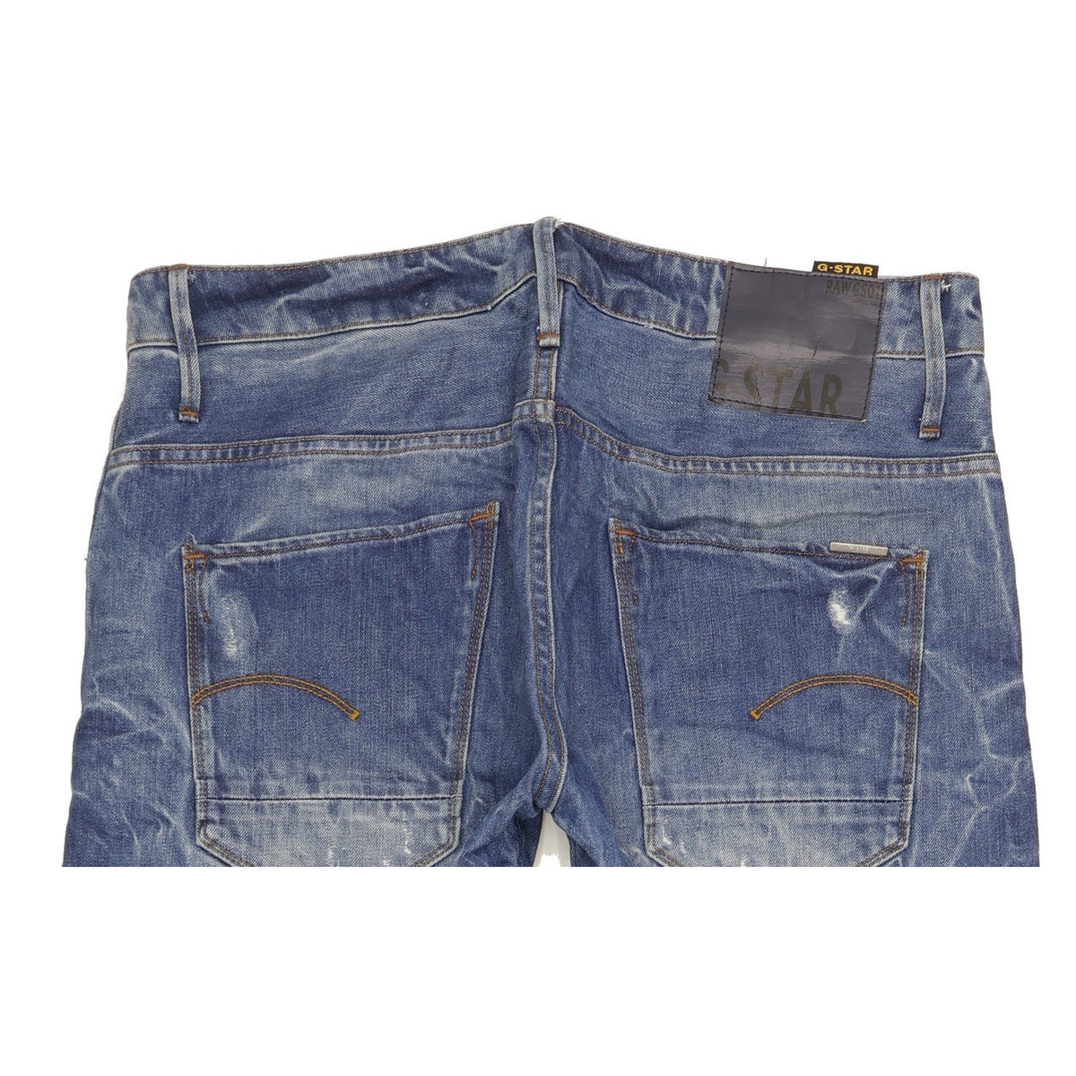 G-Star Arc 3D Men Blue Straight Slim Jeans W34 L32