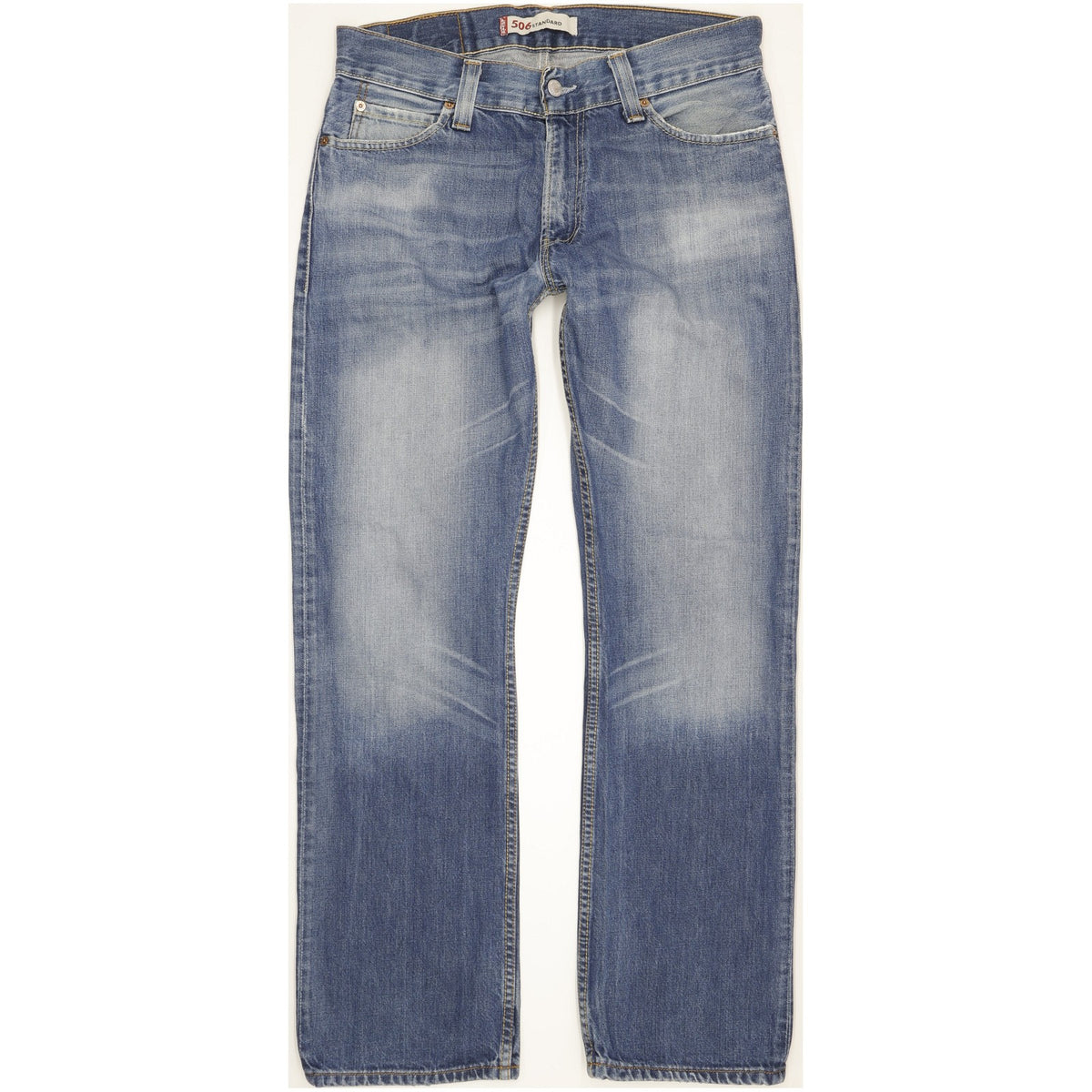Levi's 506 Men Blue Straight Regular Jeans W33 L31