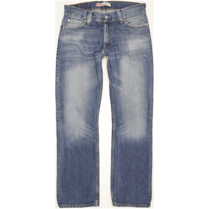 Levi's 506 Men Blue Straight Regular Jeans W33 L31