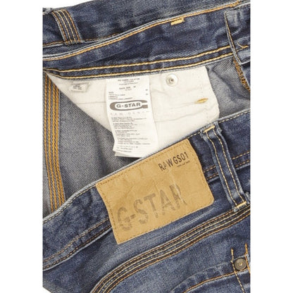 G-Star Porter Men Blue Straight Regular Jeans W38 L36