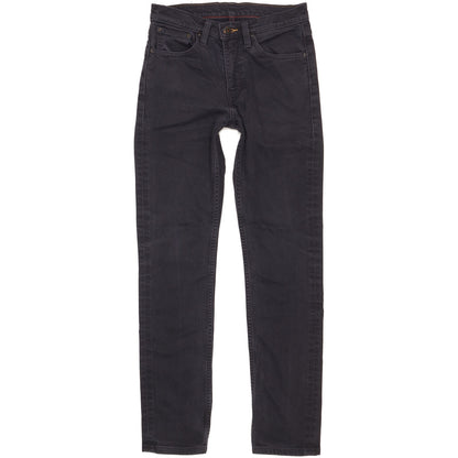 Levi's 511 Men Black Straight Slim Stretch Jeans W29 L32