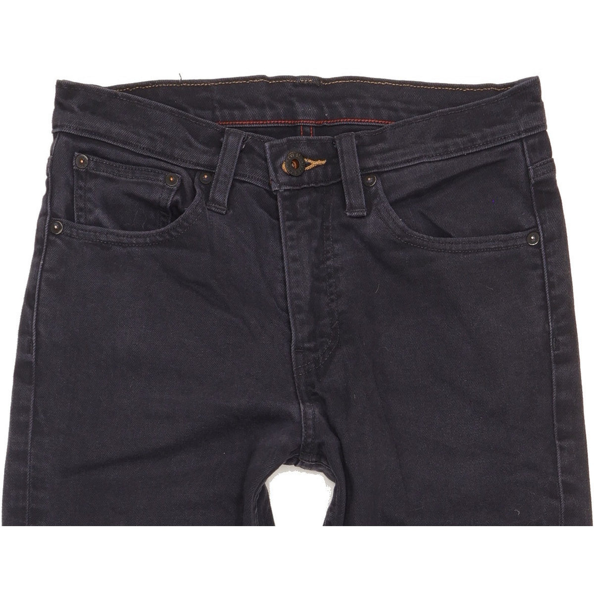 Levi's 511 Men Black Straight Slim Stretch Jeans W29 L32