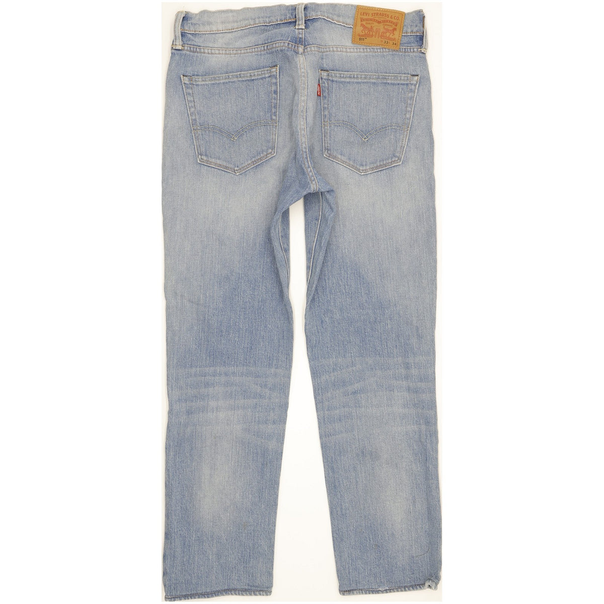 Levi's 511 Men Blue Straight Slim Stretch Jeans W33 L28