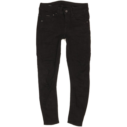 G-Star Arc 3D Women Black Skinny Slim Stretch Jeans W27 L26