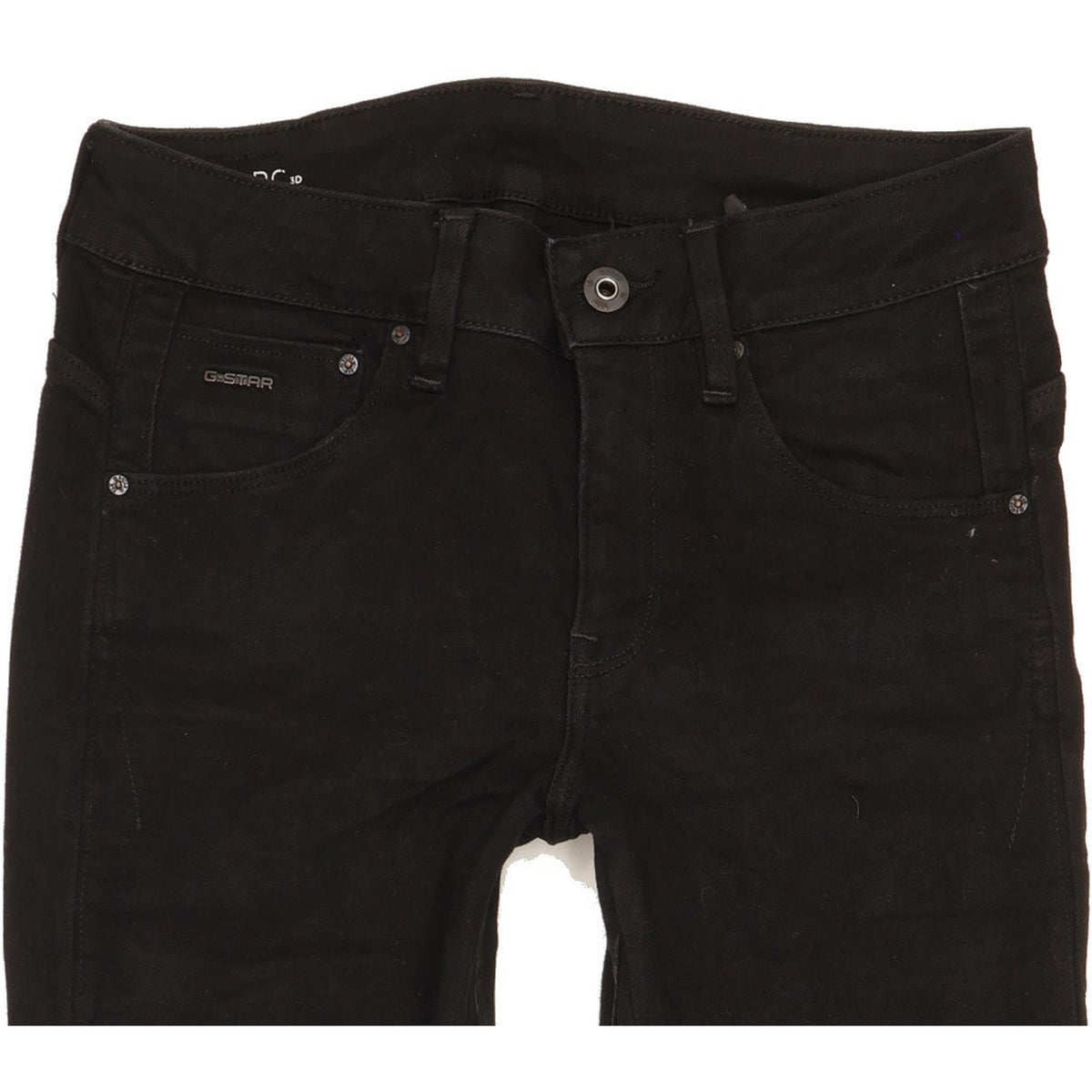 G-Star Arc 3D Women Black Skinny Slim Stretch Jeans W27 L26