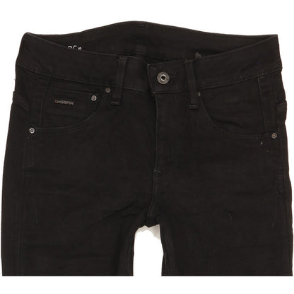 G-Star Arc 3D Women Black Skinny Slim Stretch Jeans W27 L26