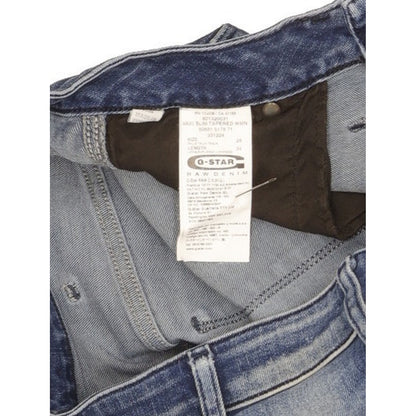 G-Star 5620 Women Blue Tapered Slim Stretch Jeans W28 L34