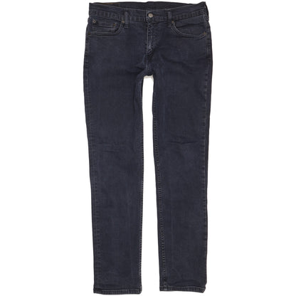 Levi's 511 Men Navy Straight Slim Stretch Jeans W33 L32
