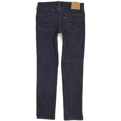 Levi's 511 Men Navy Straight Slim Stretch Jeans W33 L32