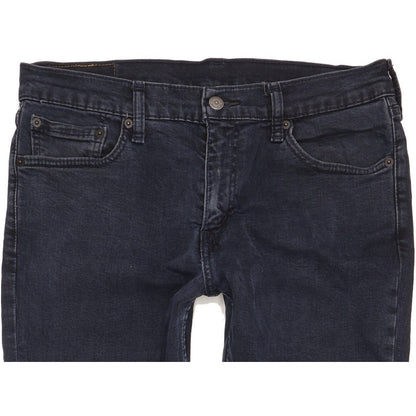 Levi's 511 Men Navy Straight Slim Stretch Jeans W33 L32