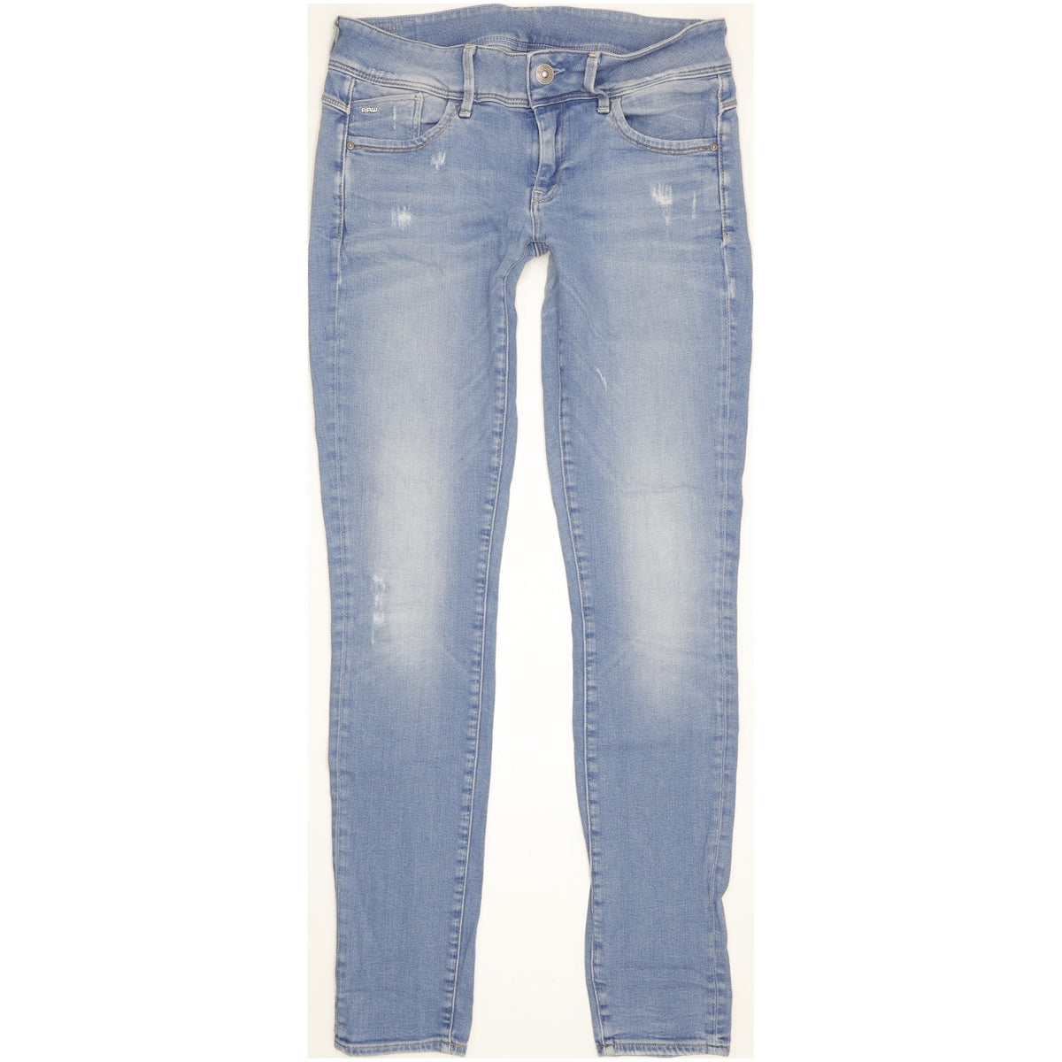 G-Star Lynn Women Blue Skinny Slim Stretch Jeans W30 L34