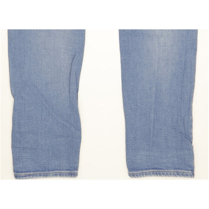 G-Star Lynn Women Blue Skinny Slim Stretch Jeans W30 L34