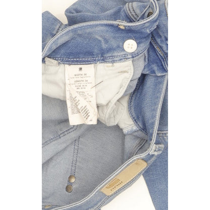G-Star Lynn Women Blue Skinny Slim Stretch Jeans W30 L34