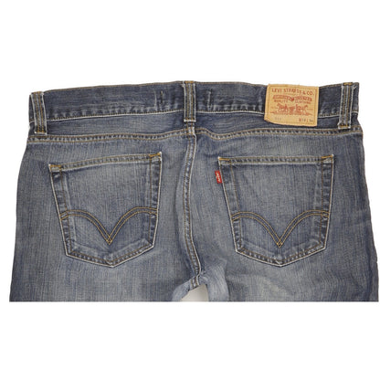 Levi's 512 Men Blue Bootcut Slim Jeans W38 L34
