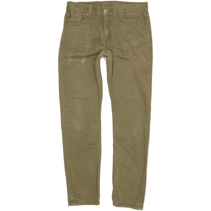 Levi's 508 Men Green Straight Slim Jeans W30 L30