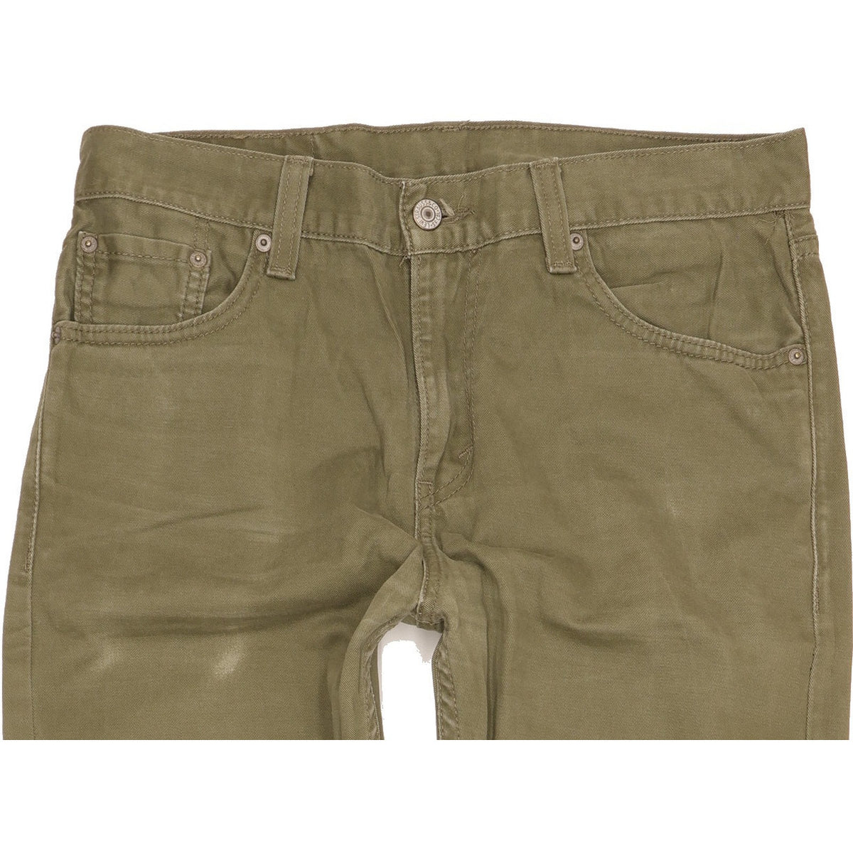 Levi's 508 Men Green Straight Slim Jeans W30 L30