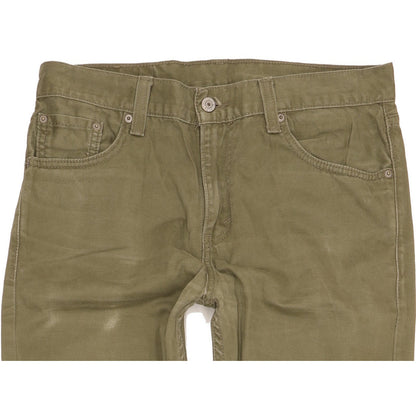 Levi's 508 Men Green Straight Slim Jeans W30 L30