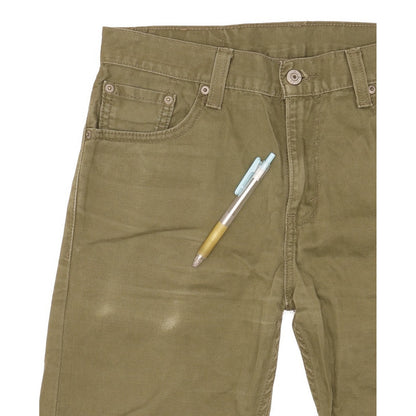 Levi's 508 Men Green Straight Slim Jeans W30 L30