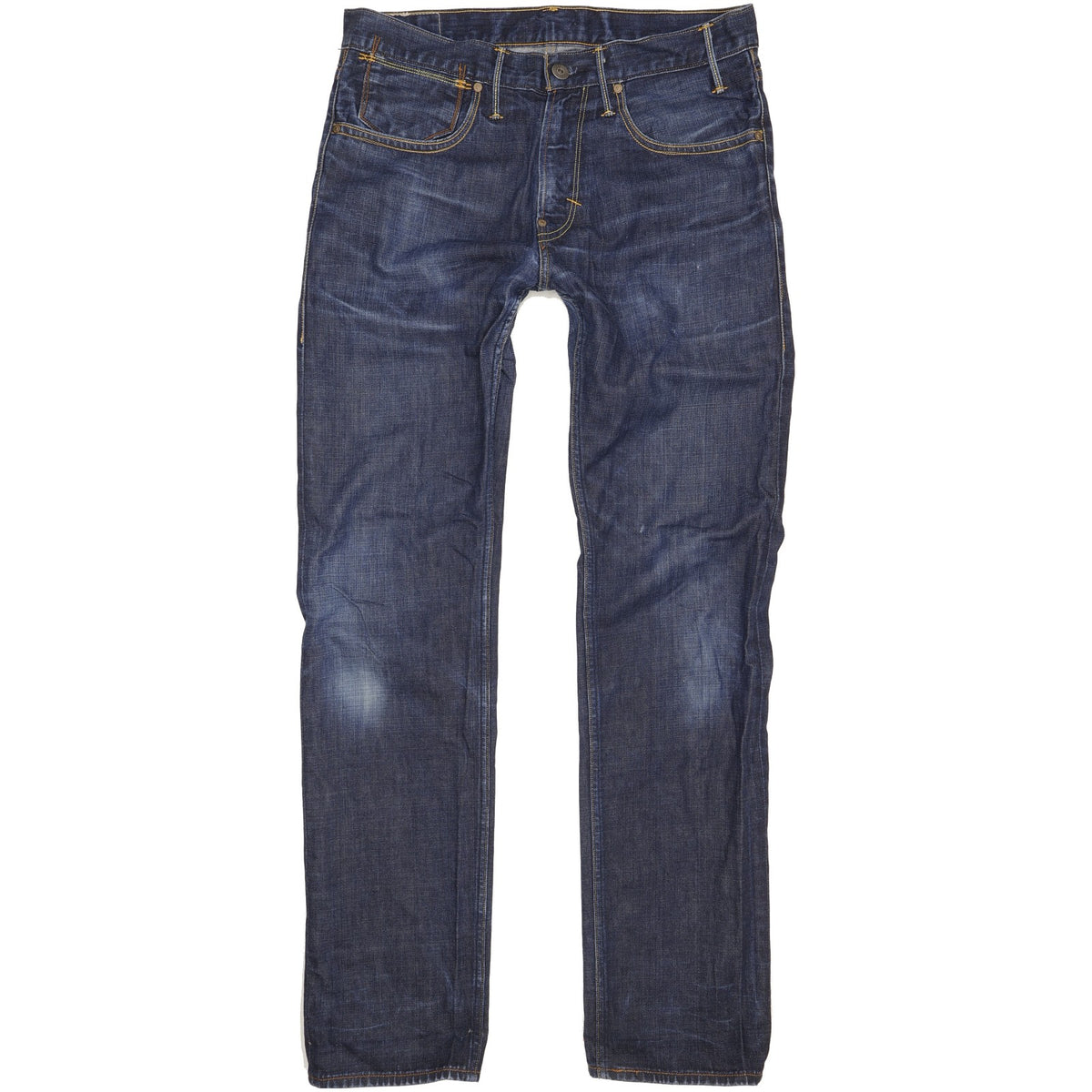 Levi's 504 Men Blue Straight Regular Jeans W33 L34