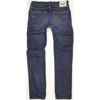 Levi's 504 Men Blue Straight Regular Jeans W33 L34