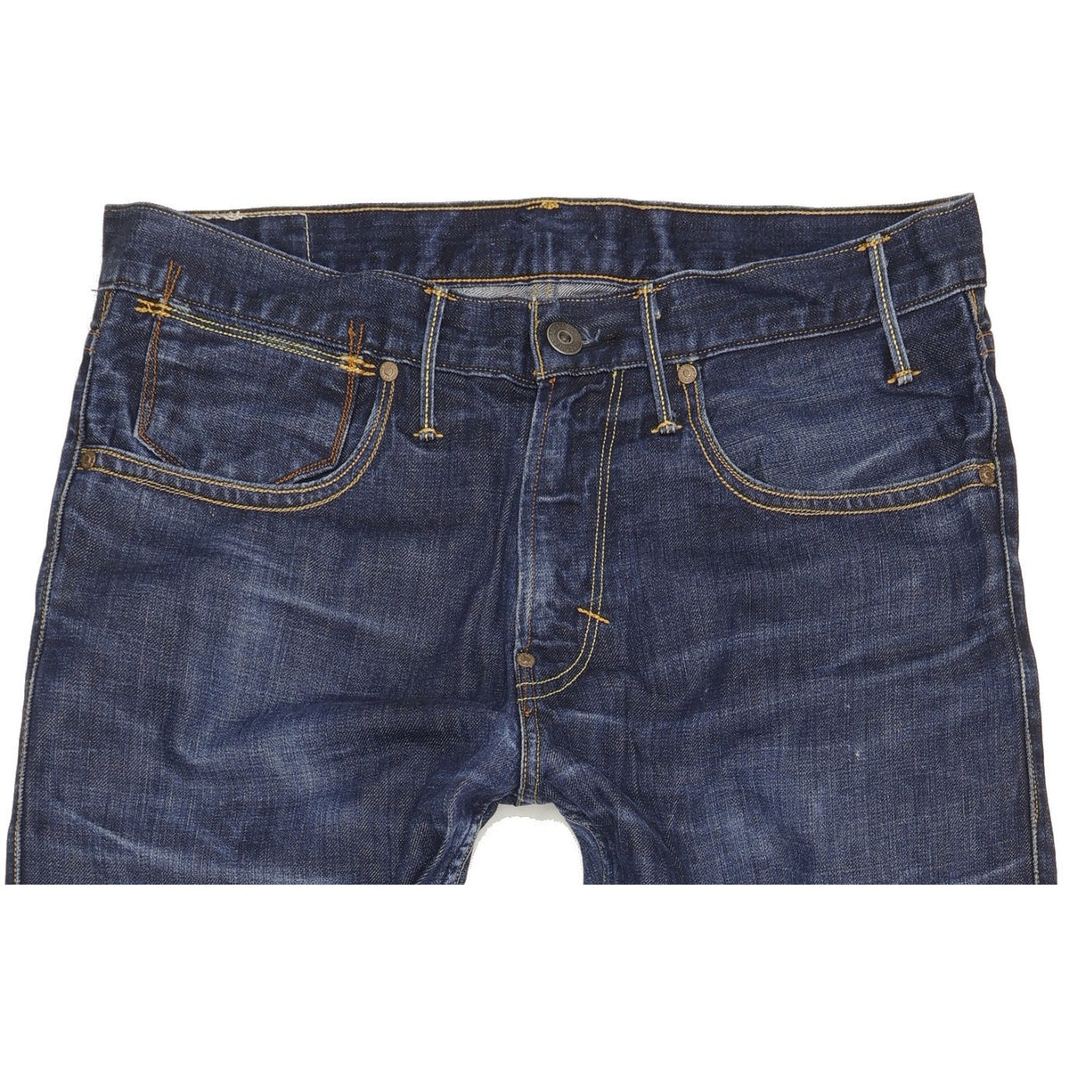 Levi's 504 Men Blue Straight Regular Jeans W33 L34