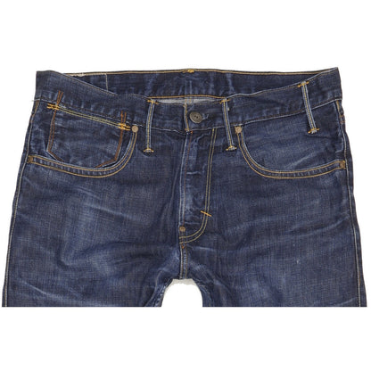 Levi's 504 Men Blue Straight Regular Jeans W33 L34