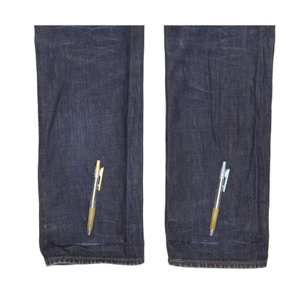 Levi's 504 Men Blue Straight Regular Jeans W33 L34