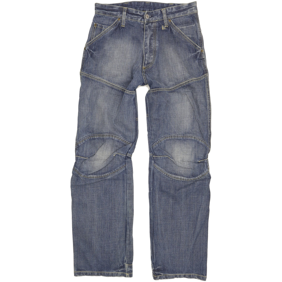 G-Star Elwood Men Blue Straight Regular Jeans W30 L32