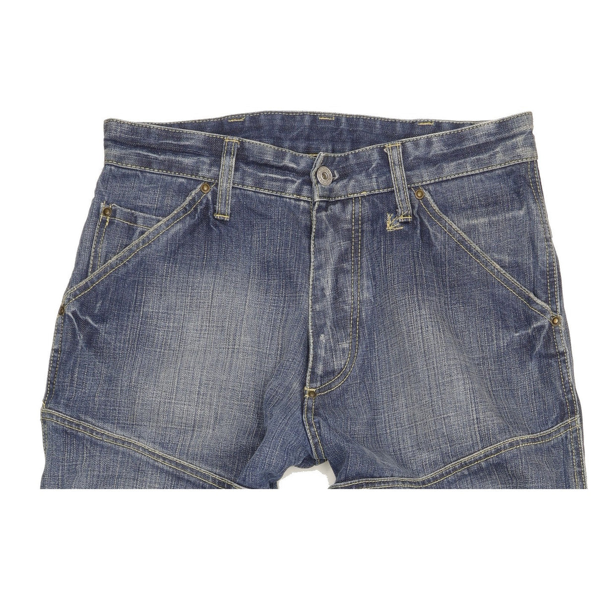 G-Star Elwood Men Blue Straight Regular Jeans W30 L32