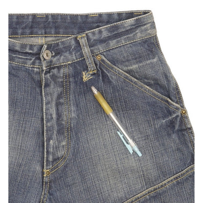 G-Star Elwood Men Blue Straight Regular Jeans W30 L32