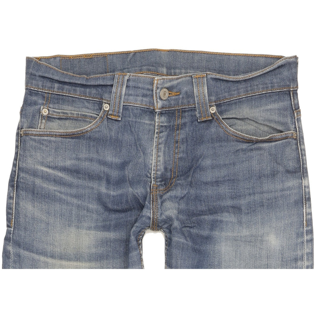 Levi's 506 Men Blue Straight Regular Stretch Jeans W32 L28