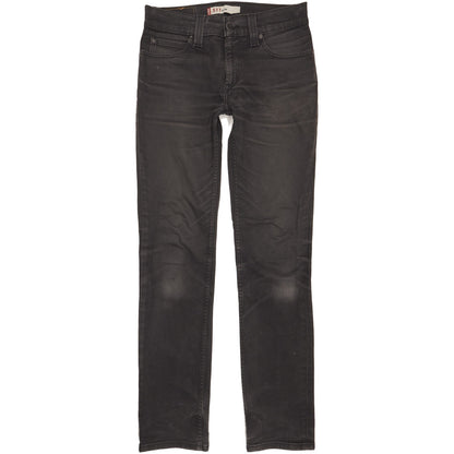 Levi's 511 Men Black Straight Slim Stretch Jeans W32 L34