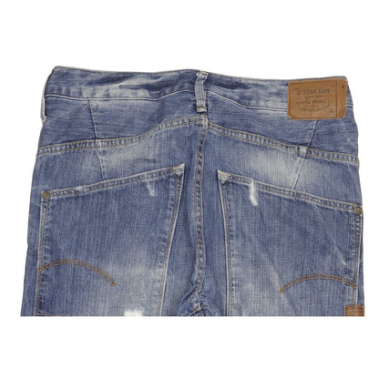G-Star Type C 3D Men Blue Tapered Loose Jeans W32 L30